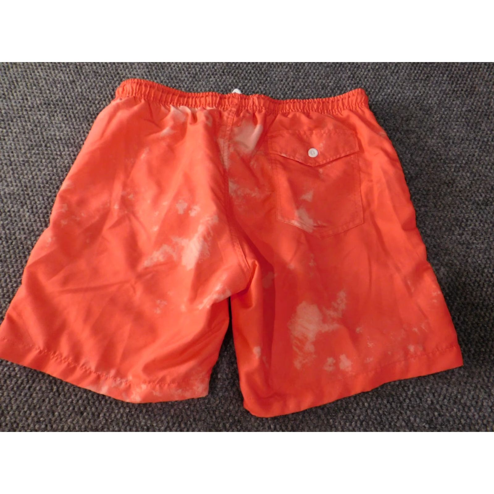 Vintage Crown & Ivy Mens Swimming Trunks Medium Red Trunks Lifeguard Surfing 90s Comfortable Fit Size US 31 - 6 Thumbnail