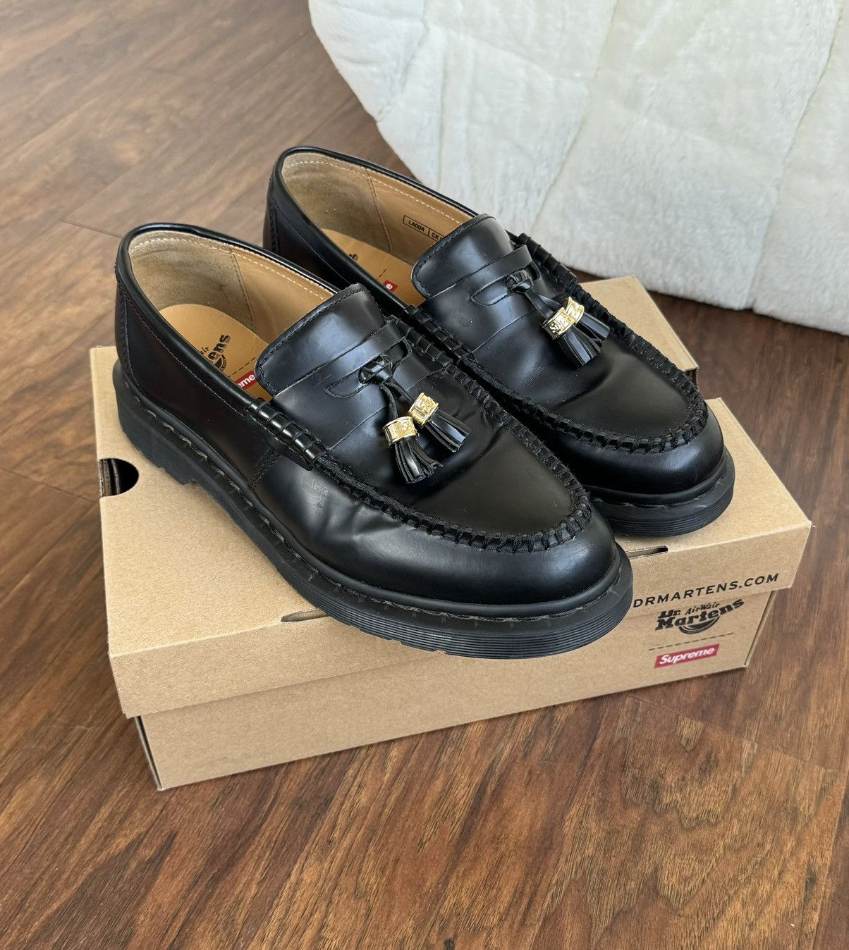 27 Supreme Dr.Martens Penton Loafer ブラック Supreme x Dr Martens PENTON TASSEL LOAFER Black | Supreme