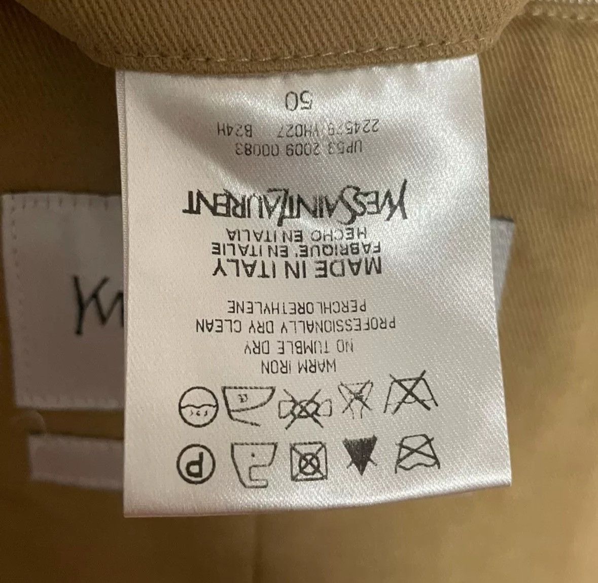 Saint Laurent Paris × Yves Saint Laurent Saint Laurent YSl Left Bank Series Jacket2412-Nextarrow Size US M / EU 48-50 / 2 - 9 Thumbnail