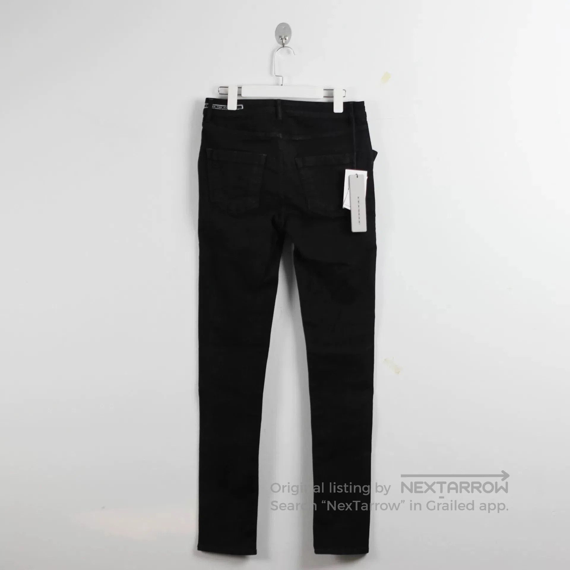 Rick Owens rick owens black denim long pants. Size US 32 / EU 48 - 2 Thumbnail