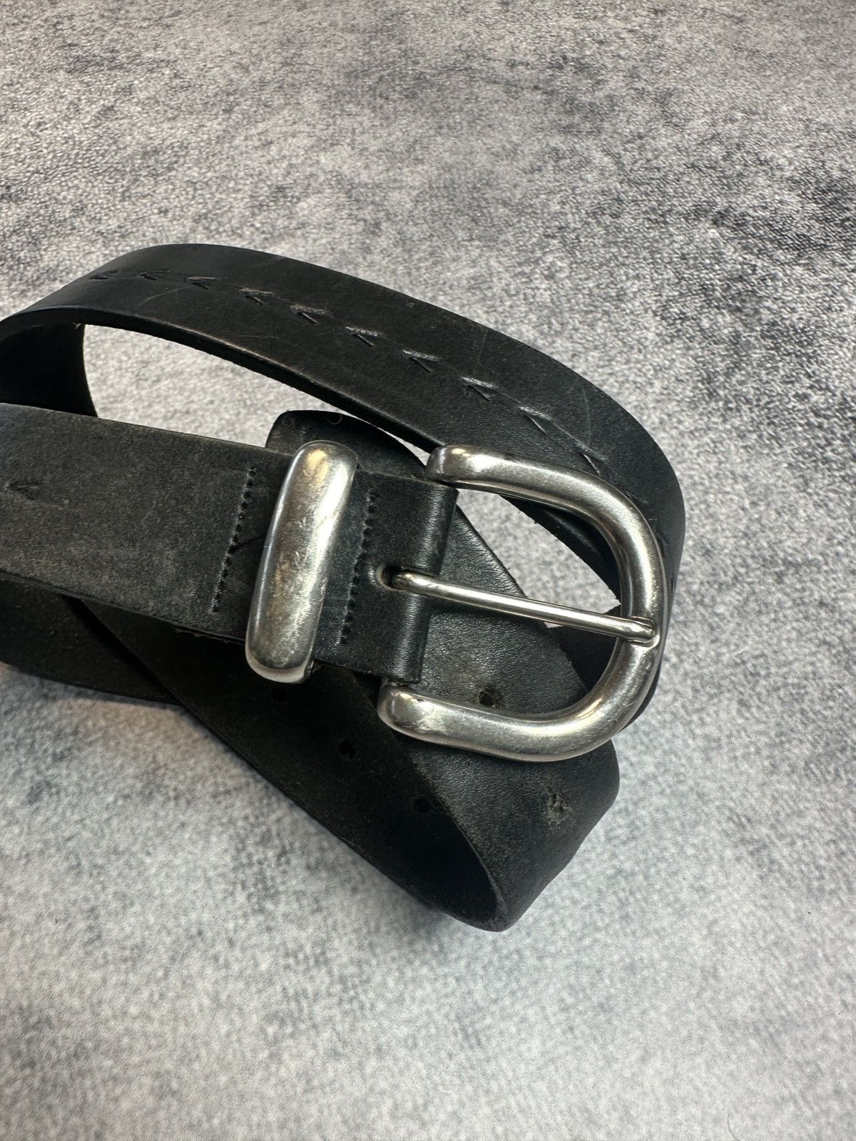 Other Vintage Balck Belts Logo Streetwear Rare Avant Garde Opium Size ONE SIZE - 2 Thumbnail