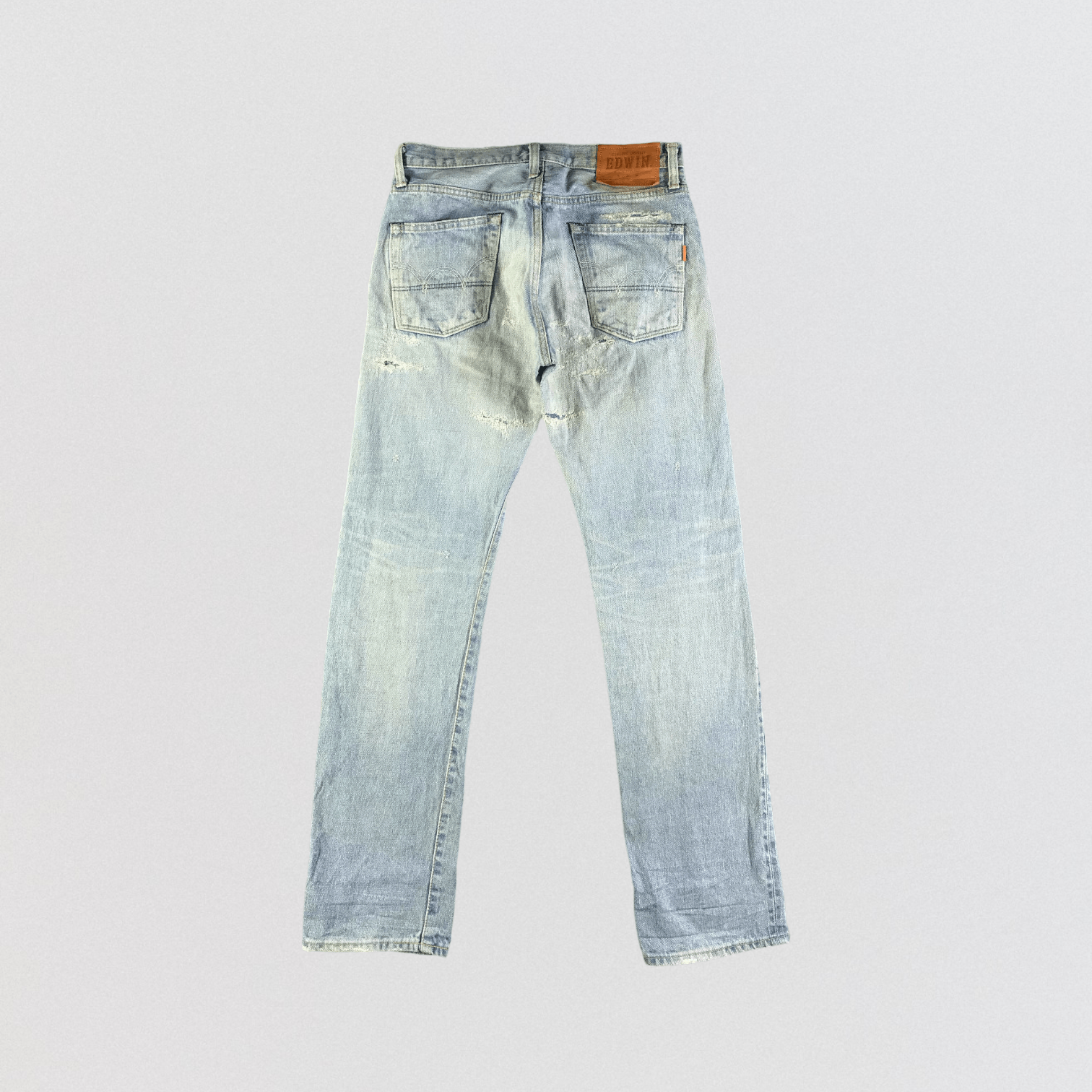 Edwin Vintage Light Wash Edwin 505 Selvedge Jeans-JM3628 Size US 32 / EU 48 - 2 Thumbnail