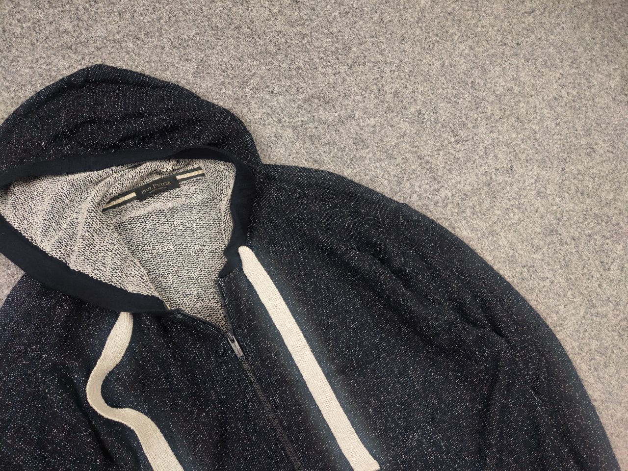 Other Phil Petter Design Premium Navy double zipper Knit Hoodie Size US S / EU 44-46 / 1 - 5 Thumbnail