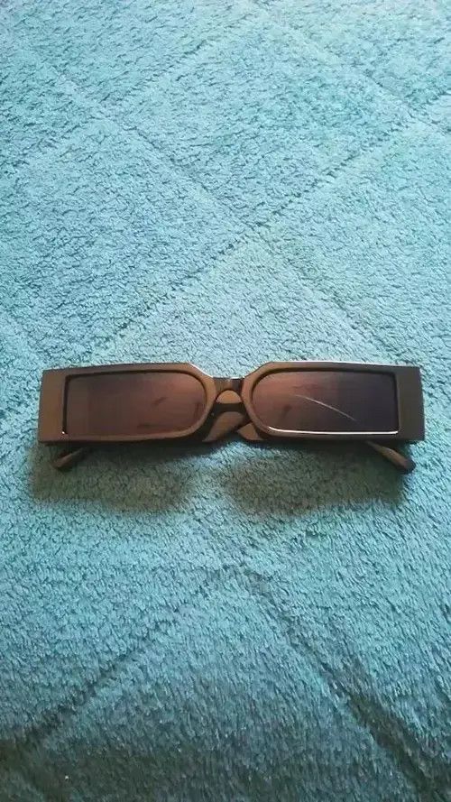 Japanese Brand Retro Style Square Frame Glasses Size ONE SIZE - 4 Thumbnail