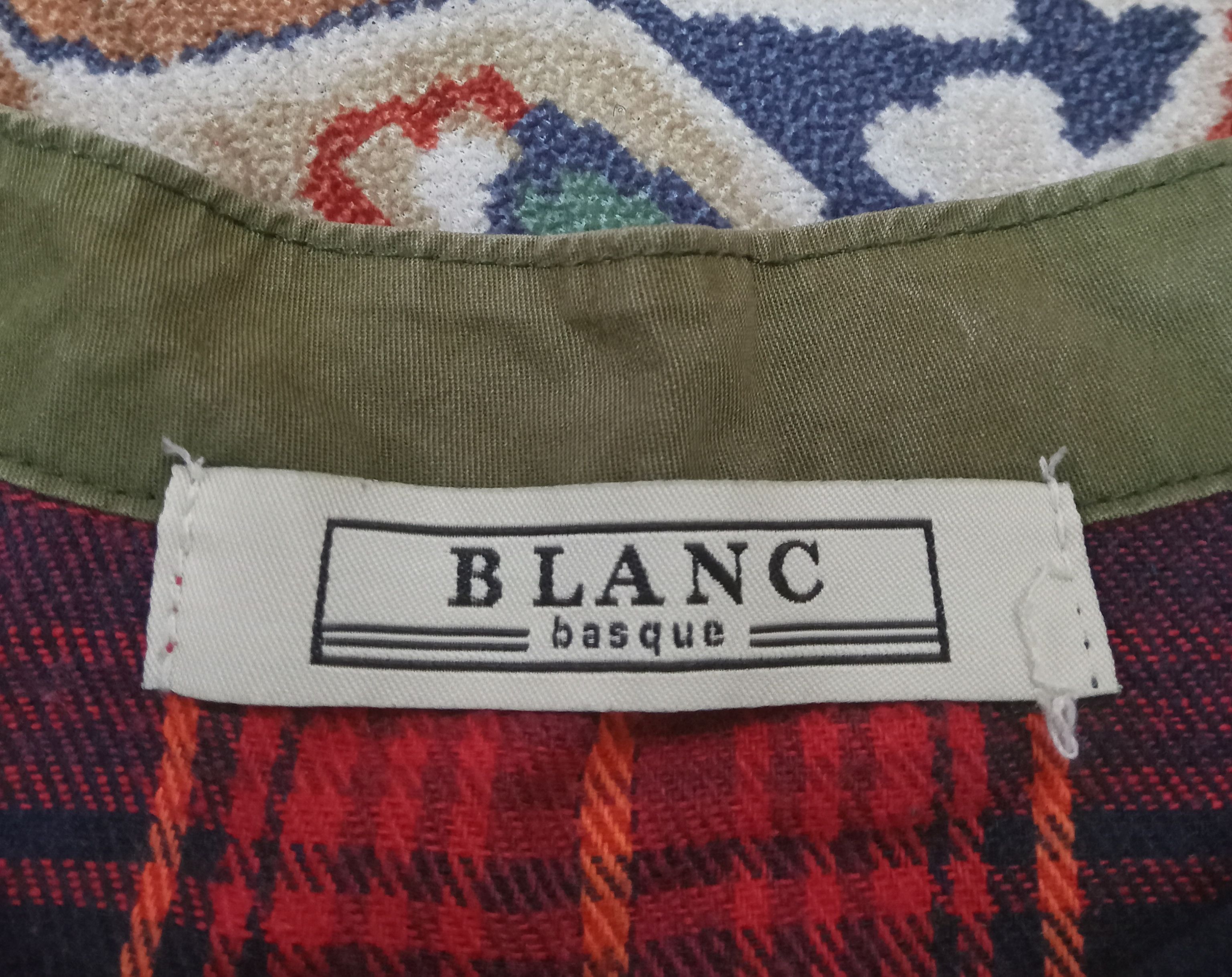 Vintage Vintage Blanc Basque Rare Design Shirt Size M / US 6-8 / IT 42-44 - 4 Thumbnail