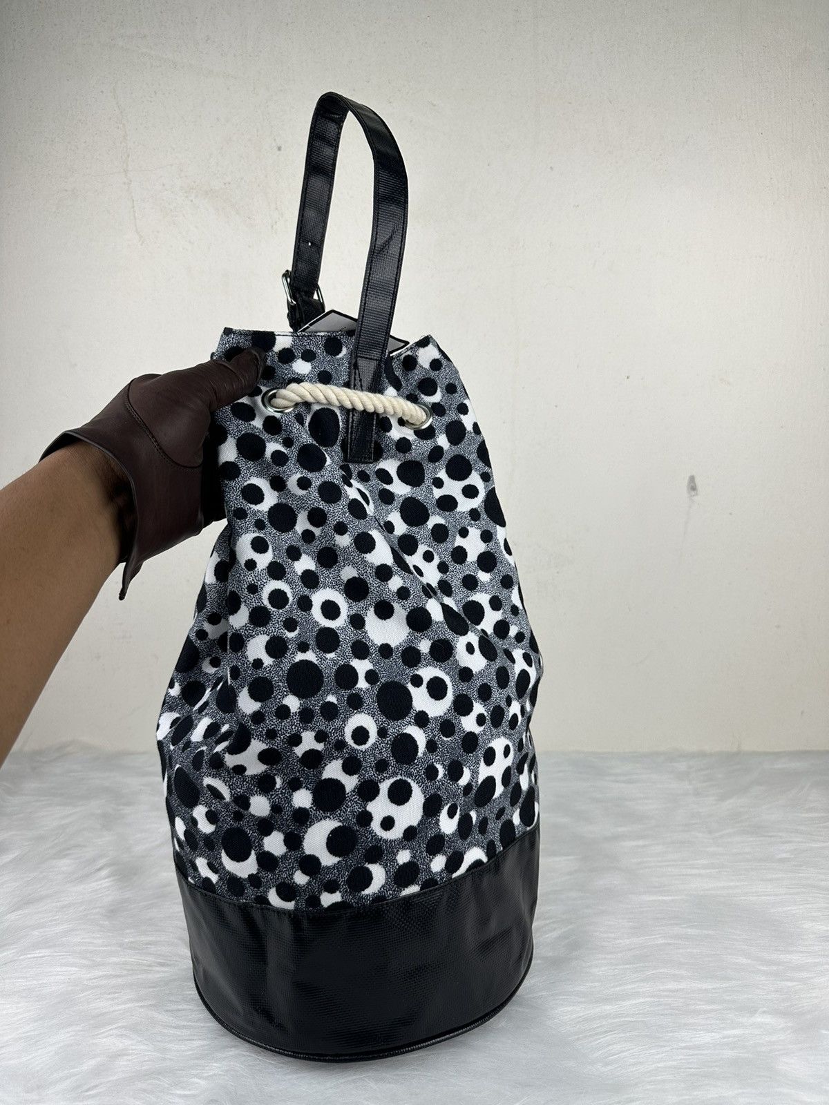 Jean Paul Gaultier Authentic Jean Paul Gaultier Drawstring Backpack Shoulder Size ONE SIZE - 5 Thumbnail