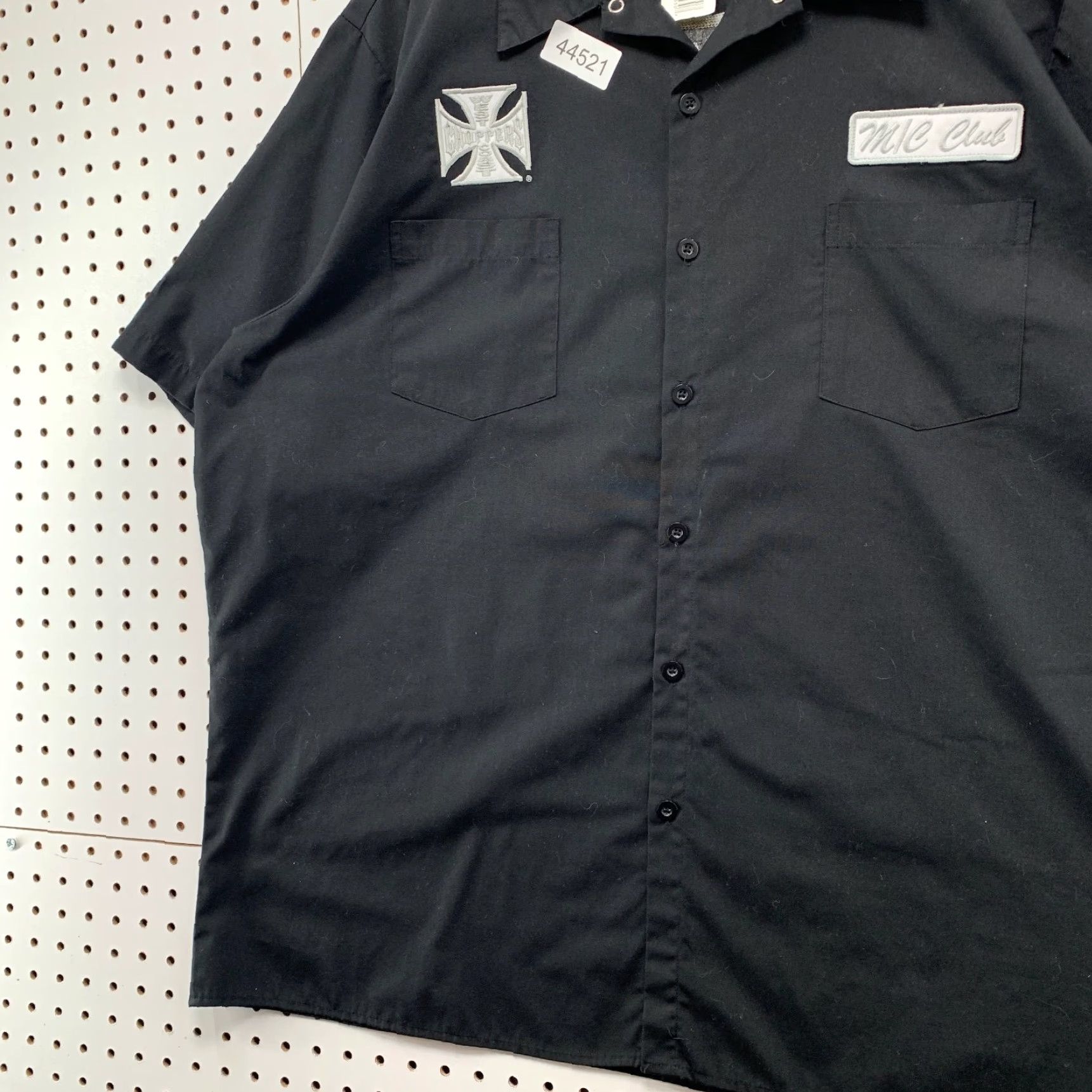 Jesse James West Coast Choppers Shirt Mens 2XL Button MC Club Embroidered New