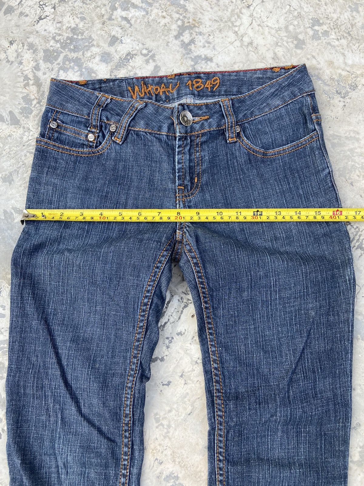 Who A.U. WHO.AU california denim pants women slimfit Size 27" / US 4 / IT 40 - 10 Thumbnail