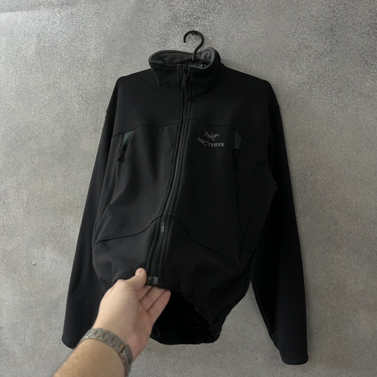 Arc'teryx Vintage Arcteryx Soft Shell Jacket Polartec Black GoprCore Size US M / EU 48-50 / 2 - 12 Thumbnail