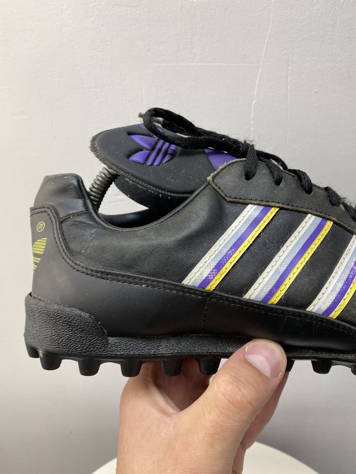 Adidas × Vintage Vintage 80s 90s Adidas Made in Argentina Soccer Boots Shoes Size US 8 / EU 41 - 14 Thumbnail