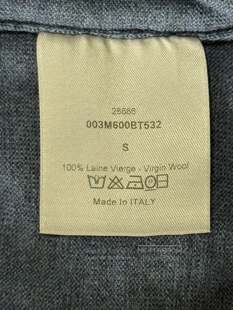 Dior Dior V-neck woollen sweater Size US S / EU 44-46 / 1 - 8 Thumbnail