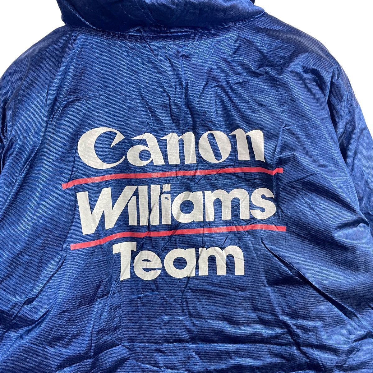 Vintage Canon Williams F1 Team Vintage Racing Jacket Hooded Coat Size US L / EU 52-54 / 3 - 6 Thumbnail