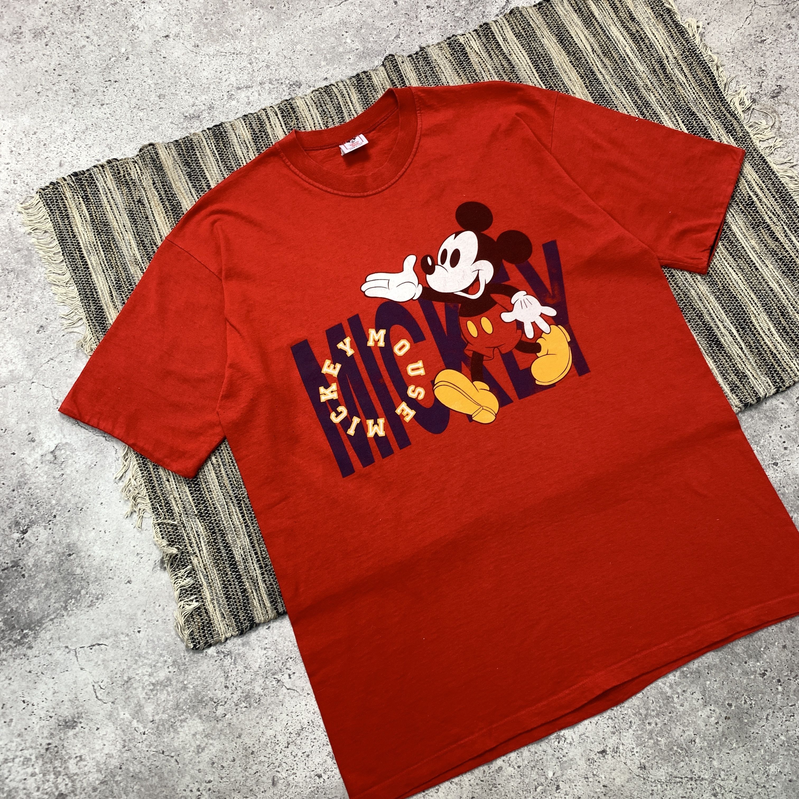 Disney Vintage Disney Mickey Mouse Made in USA Graphic Tee Shirt XL Size US XL / EU 56 / 4 - 2 Thumbnail