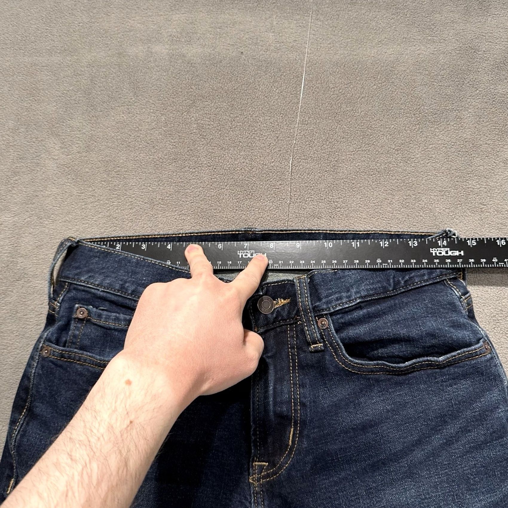 Old Navy Old Navy Mens Jeans Blue Denim Slim Built In Flex Built In Tough 29x30 (28x28.5) Size US 29 - 6 Thumbnail
