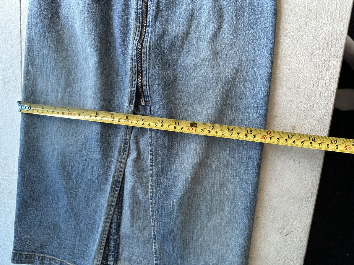 Miss Sixty SEXY🚨 MISS SIXTY Y2K AVANT GARDE BLUE DENIM SKIRT Size 26" / US 2 / IT 38 - 11 Thumbnail