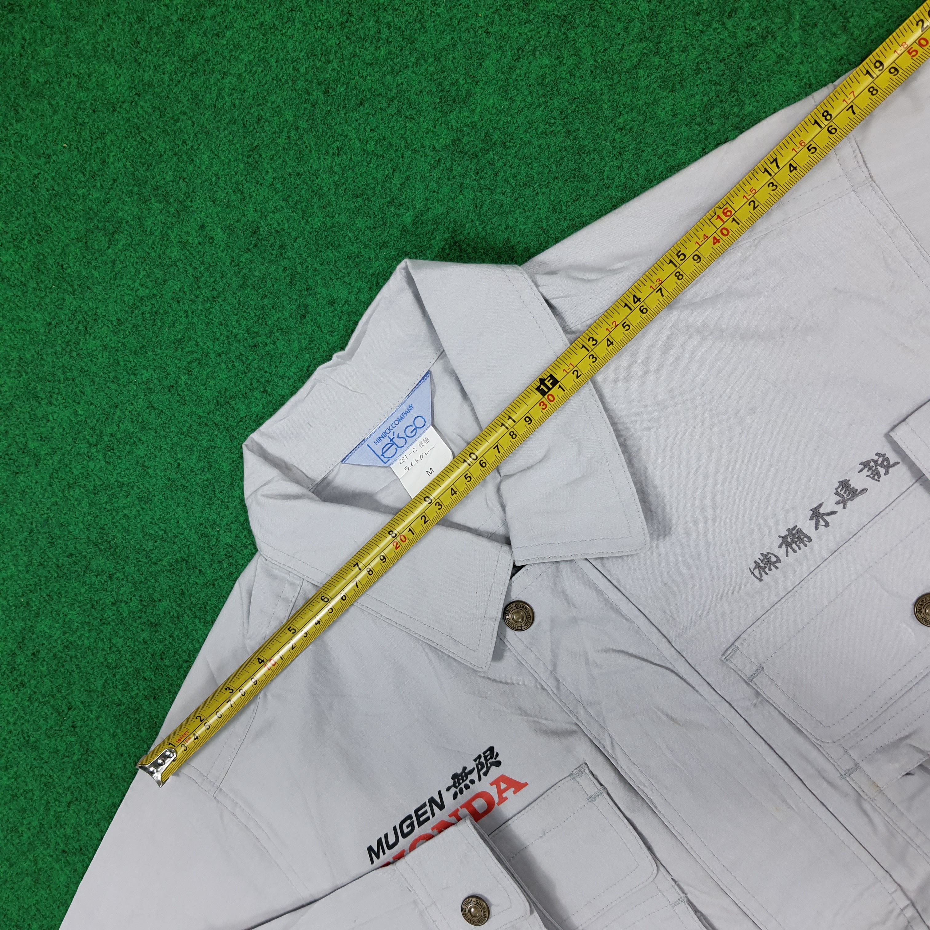 Japanese Brand Vintage Honda Mugen Motorsports Custom Logo Jacket C298N16 Size US M / EU 48-50 / 2 - 8 Thumbnail