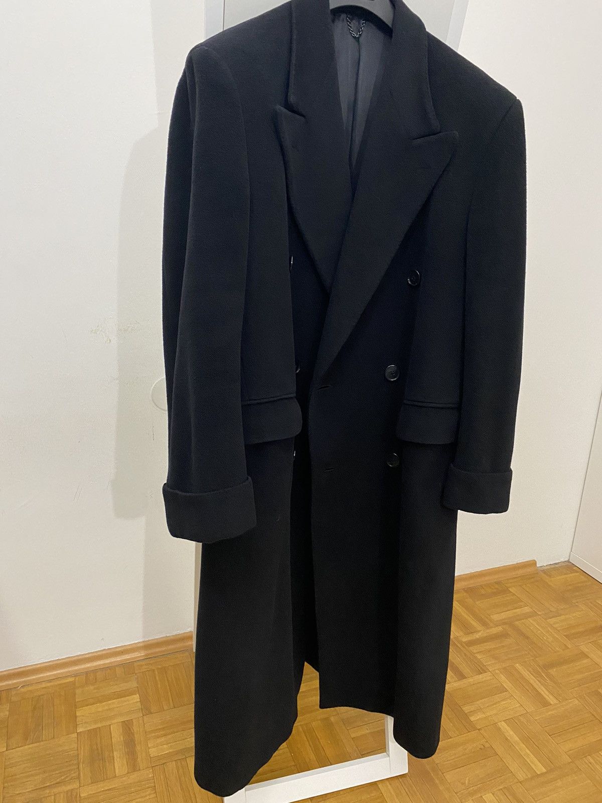 Giorgio Armani Giorgio Armani Original Virgin Wool Coat Size US L / EU 52-54 / 3 - 21 Thumbnail