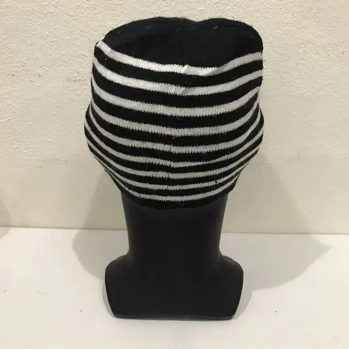Japanese Brand × Kapital × Vintage Vintage Stripe Jail Beanie Hat Size ONE SIZE - 4 Thumbnail