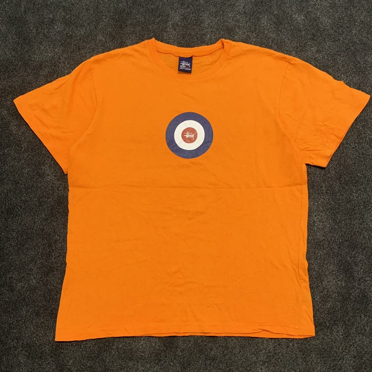 Stussy Vintage STUSSY Mod/Target Logo T-Shirt Size US M / EU 48-50 / 2 - 1 Thumbnail