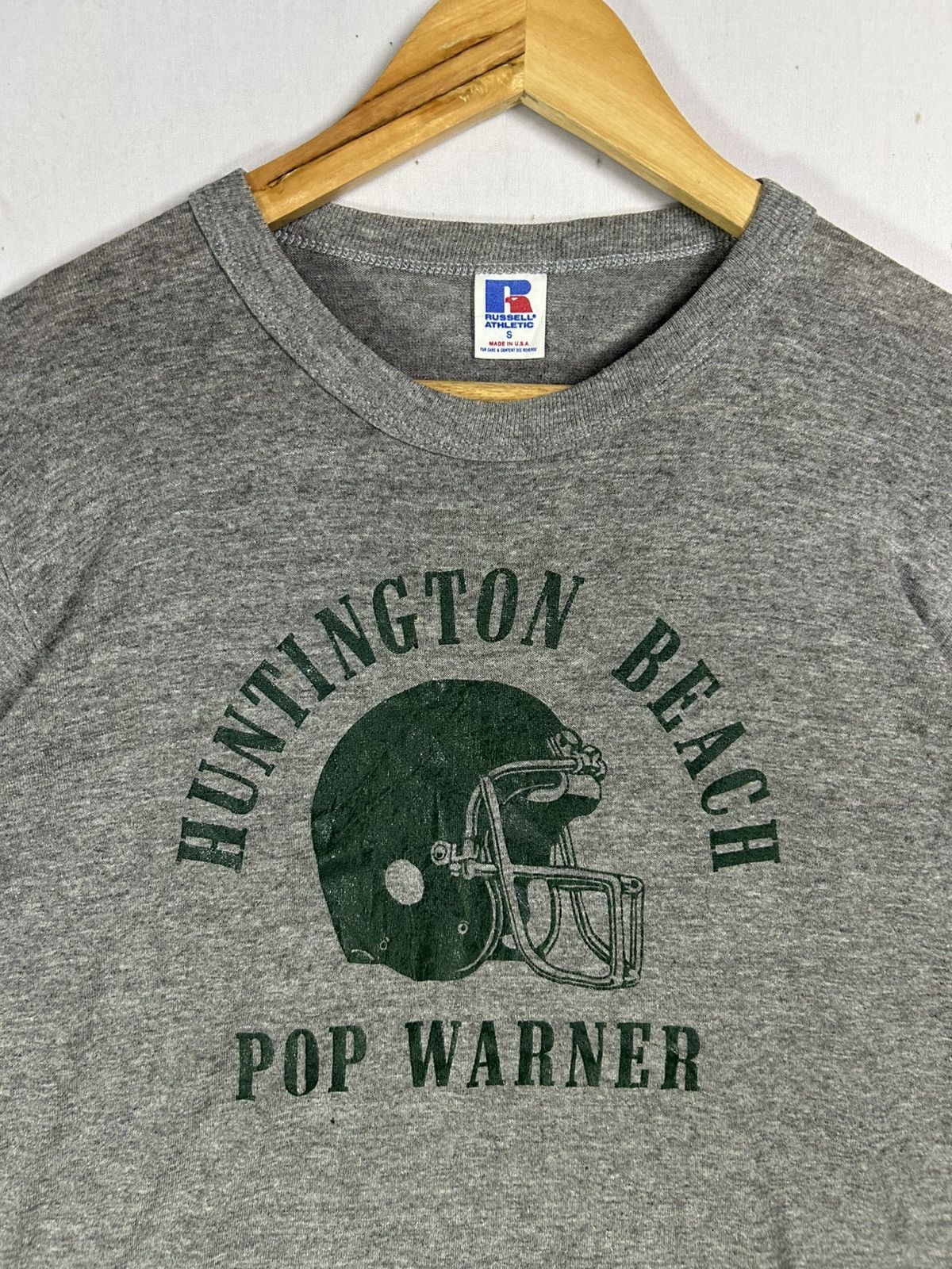 Russell Athletic × Vintage Vintage Huntington Beach Pop Warner Russell athletic Size US S / EU 44-46 / 1 - 3 Thumbnail