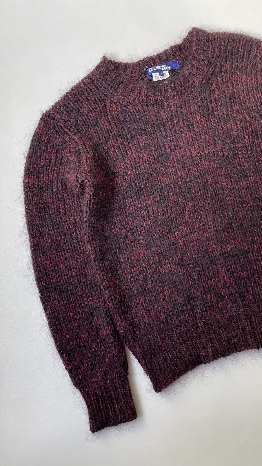 Comme des Garcons A/W 14 Red/Black Mohair Sweater Size US S / EU 44-46 / 1 - 4 Thumbnail