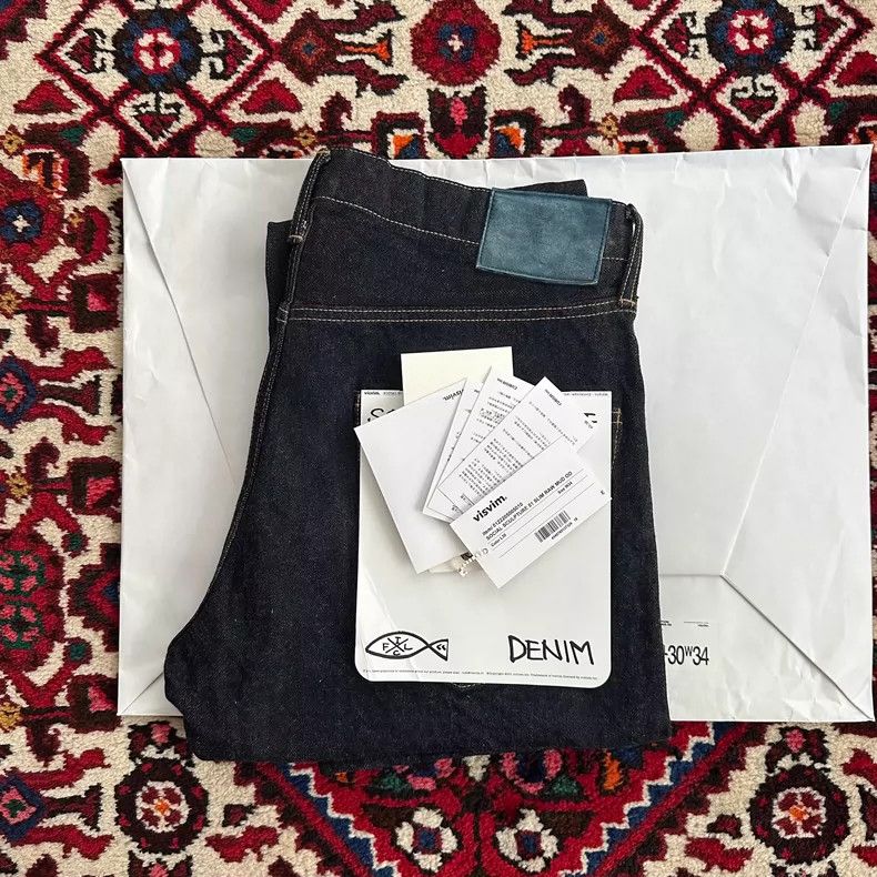 Visvim Mud Dyed Denim Pants W34 L30