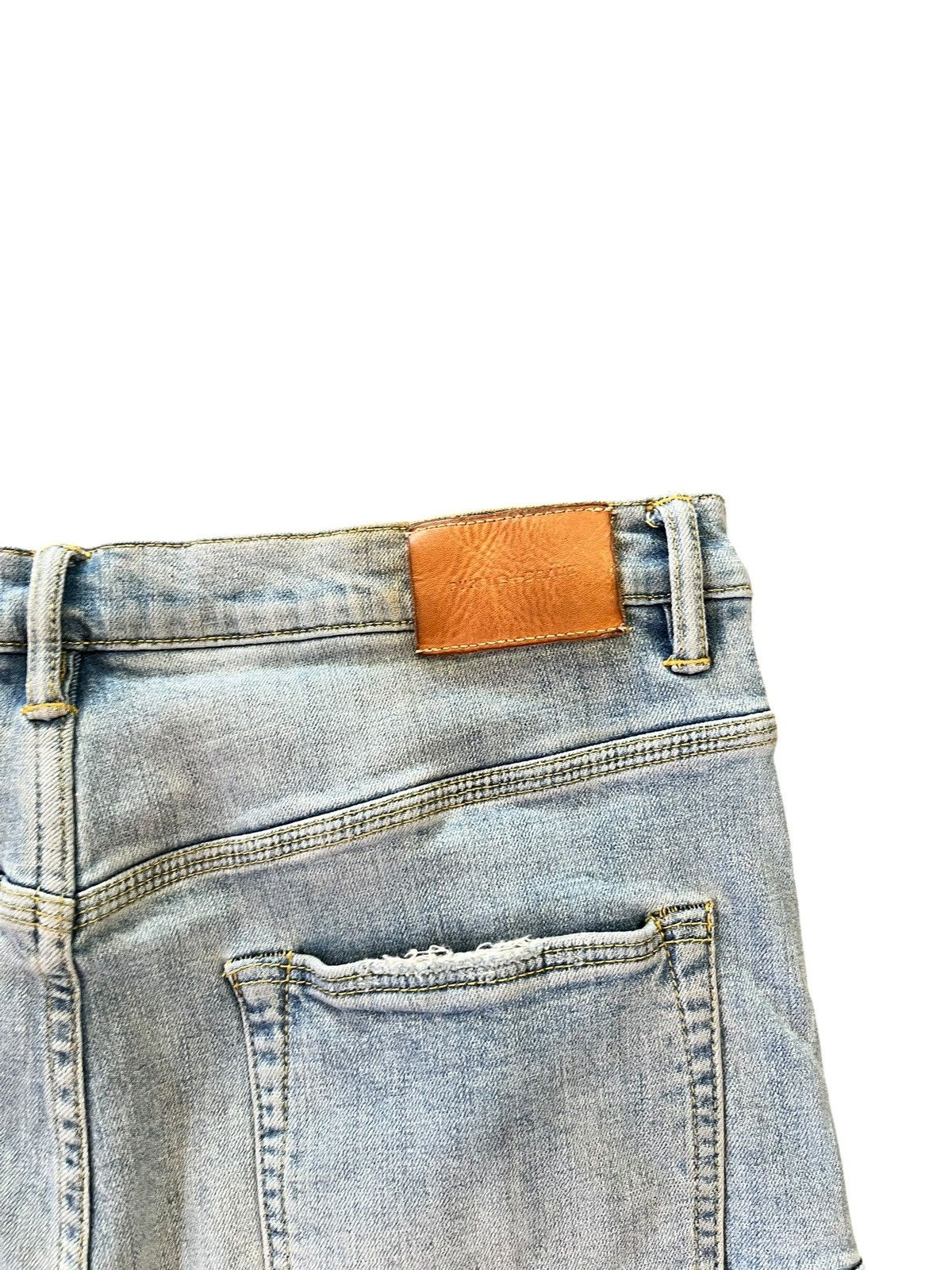 Purple Brand Purple Brand P002 Repair Drop-Fit Skinny Jeans Size US 36 / EU 52 - 6 Thumbnail