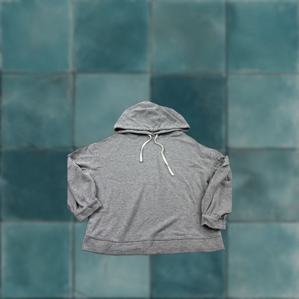 Madewell Madewell mile(s) Hoodie Womens Small Gray Heather Pullover Loungewear Relaxed Shirt Womens Small Gray Heather 90s style? Size S / US 4 / IT 40 - 1 Thumbnail