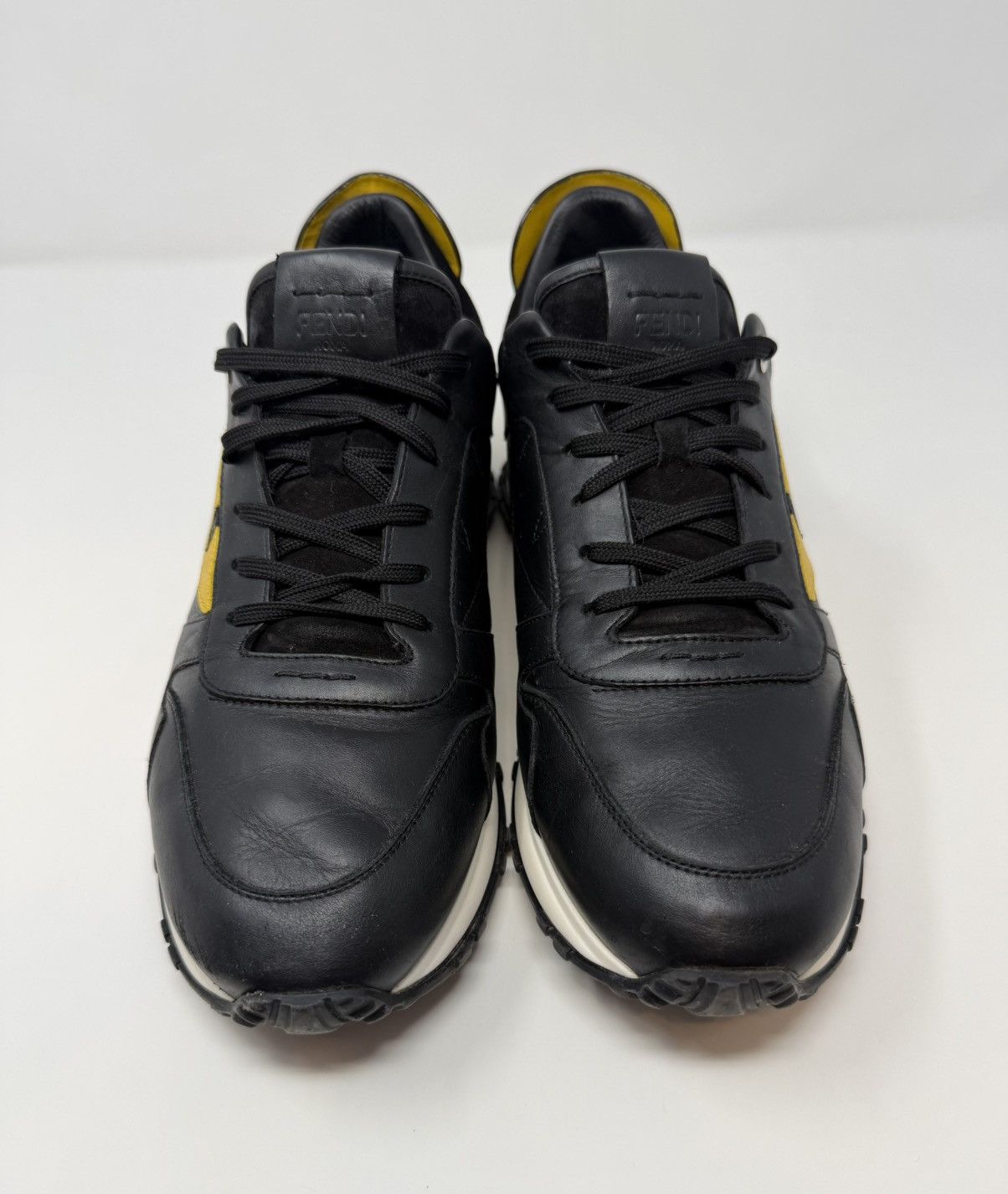 Fendi Fendi Monster Eye Spike Leather Sneaker Size US 9 / EU 42 - 2 Thumbnail