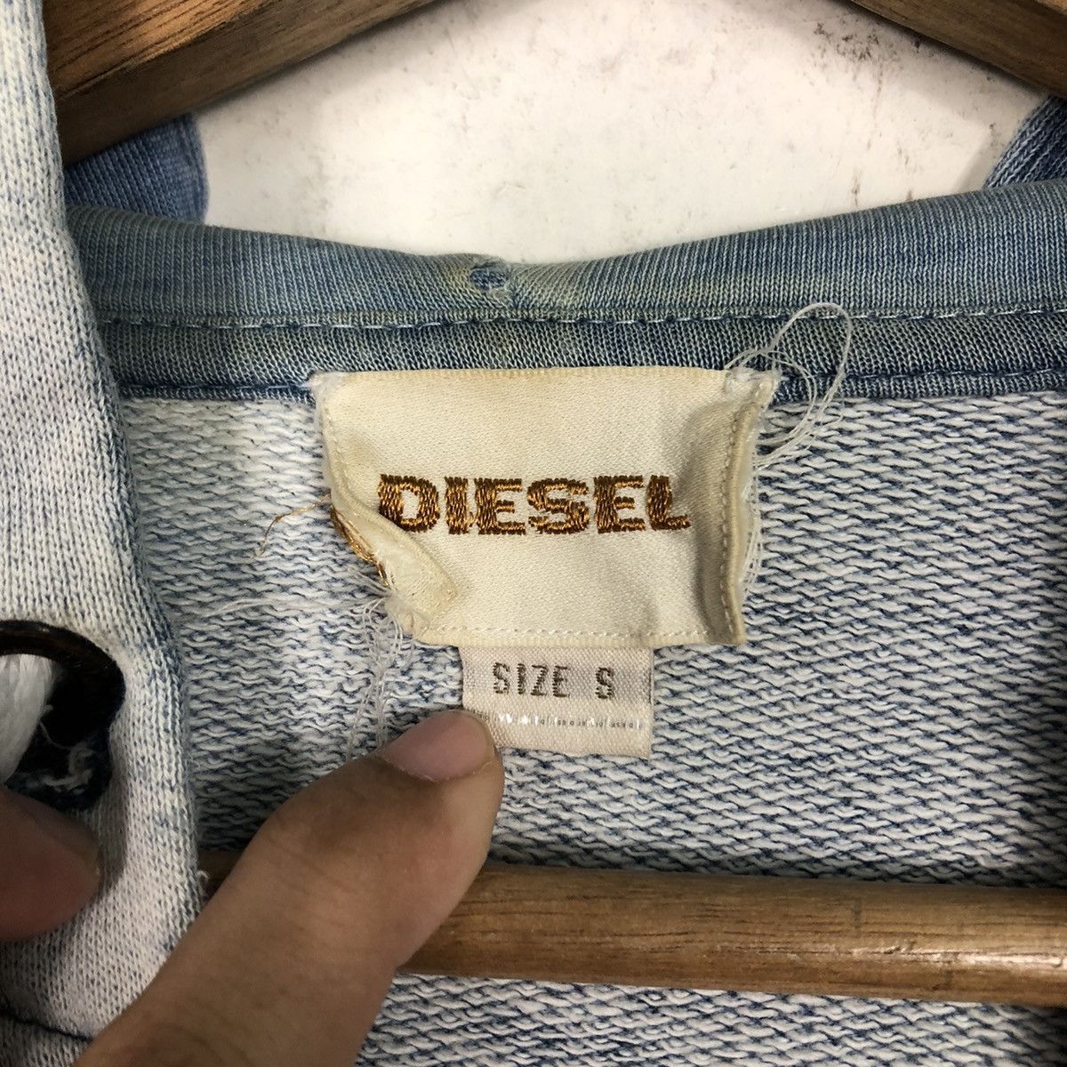 Diesel Diesel Washed Blue Full Zip Hoodie Size US S / EU 44-46 / 1 - 20 Thumbnail