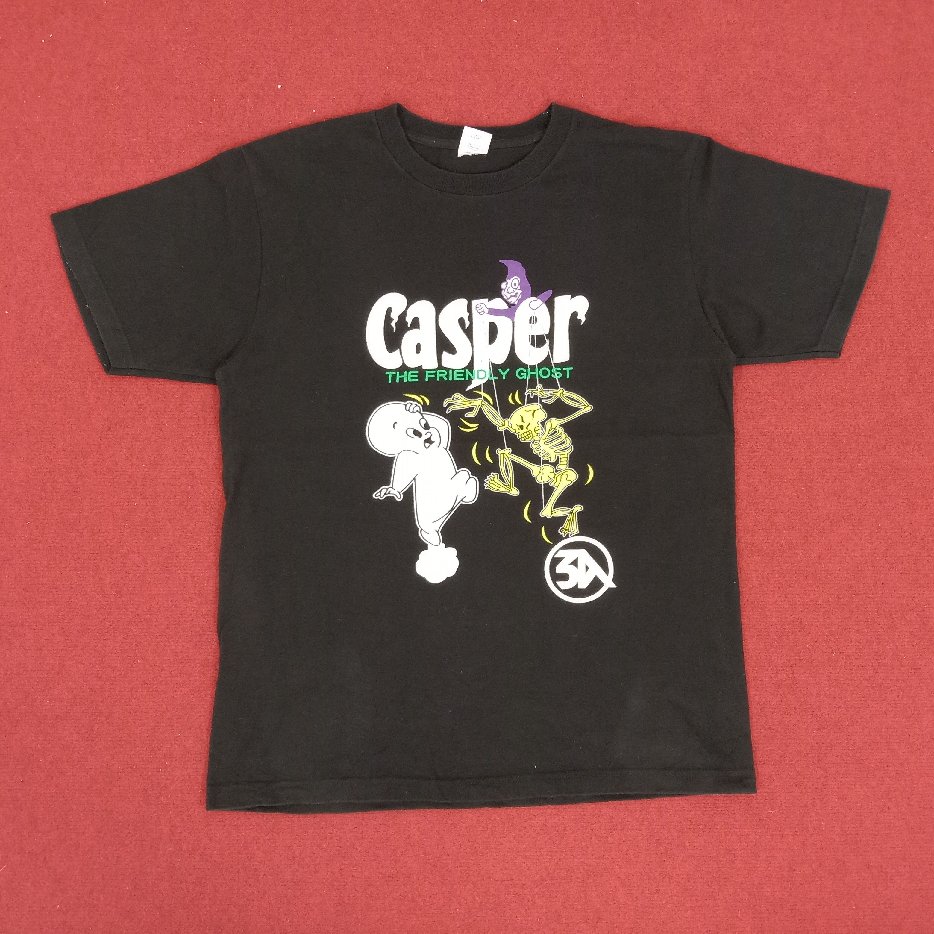 image of Casper Comedy Drama Movie Center Design Tshirt in Black, Men's (Size Medium)