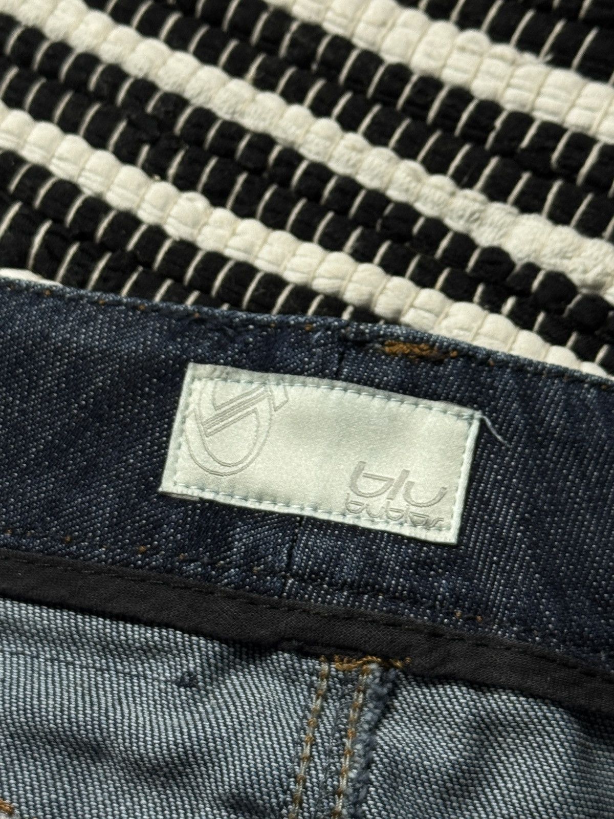 Other VINTAGE BLU BUBLOS PLEATED MINI DENIM SKIRT Size 27" / US 4 / IT 40 - 9 Thumbnail