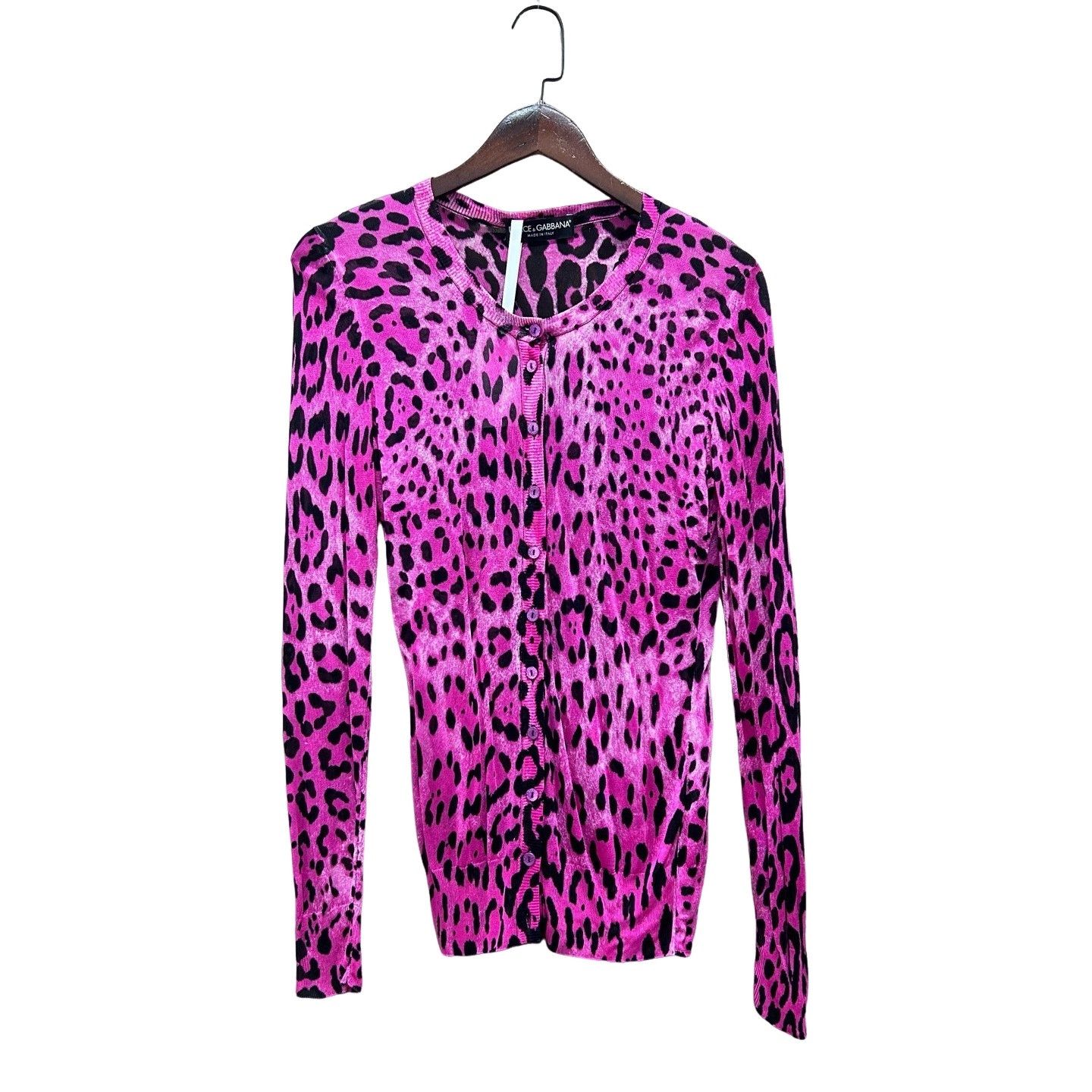 Dolce & Gabbana Dolce & Gabbana Leopard Print Cardigan Size 40 Size S / US 4 / IT 40 - 1 Thumbnail