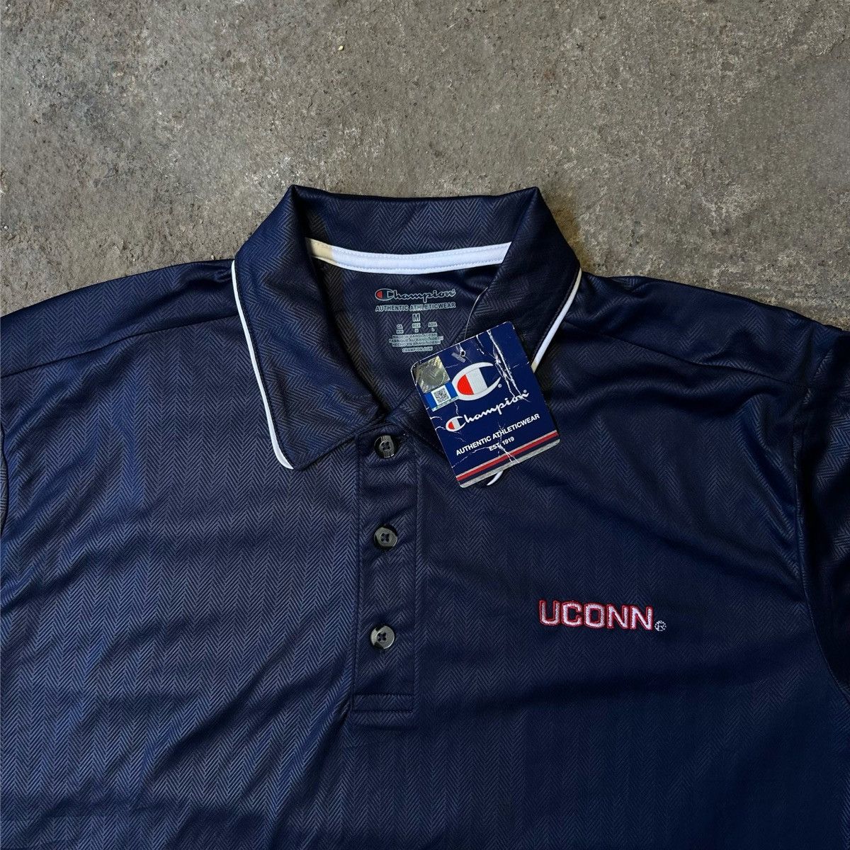 Champion Champion UCONN Huskies Navy Polo Size US M / EU 48-50 / 2 - 3 Thumbnail