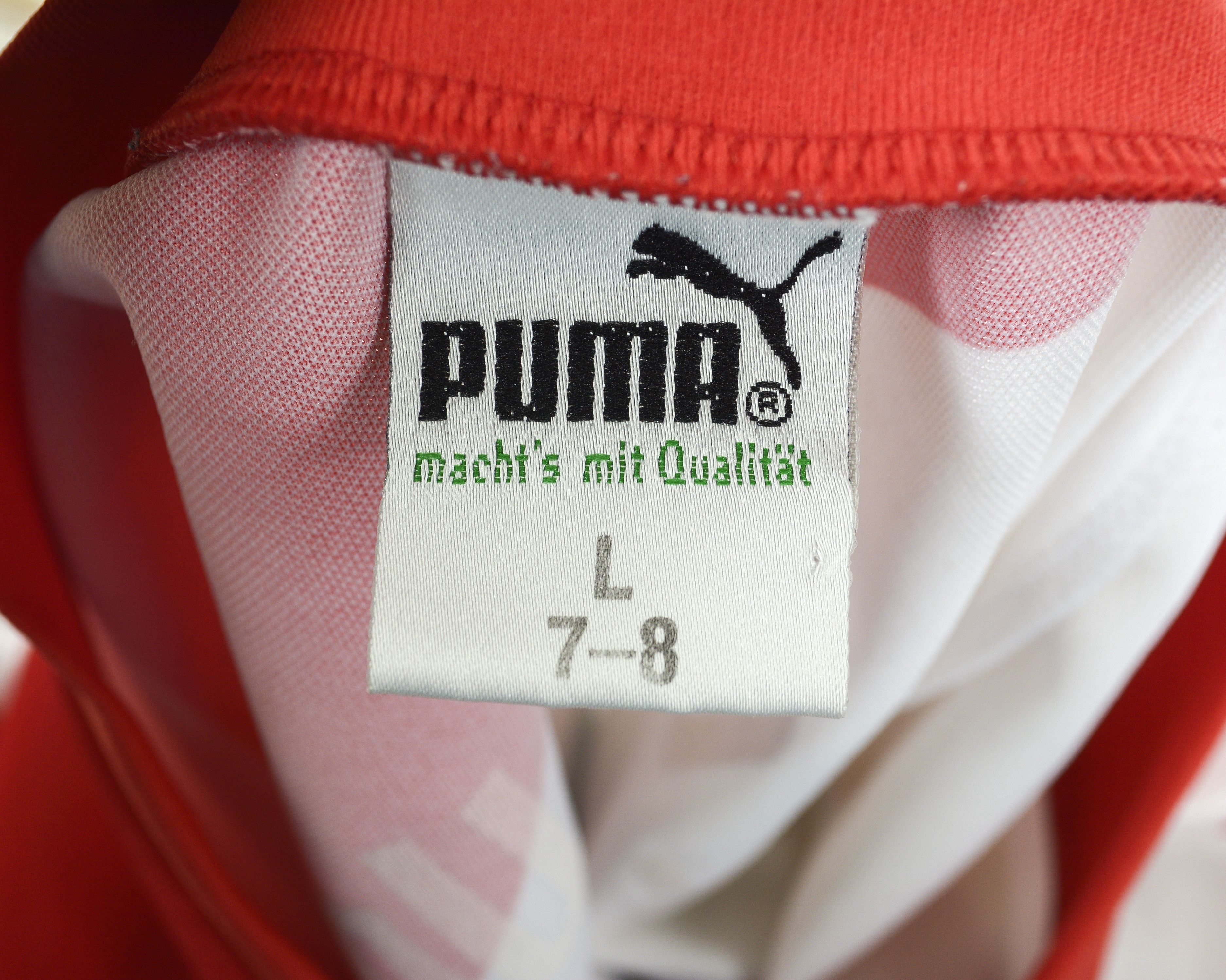 Puma Spvgg Gross-Umstadt L Jersey Shirt Made in West Germany #15 Size US L / EU 52-54 / 3 - 7 Thumbnail