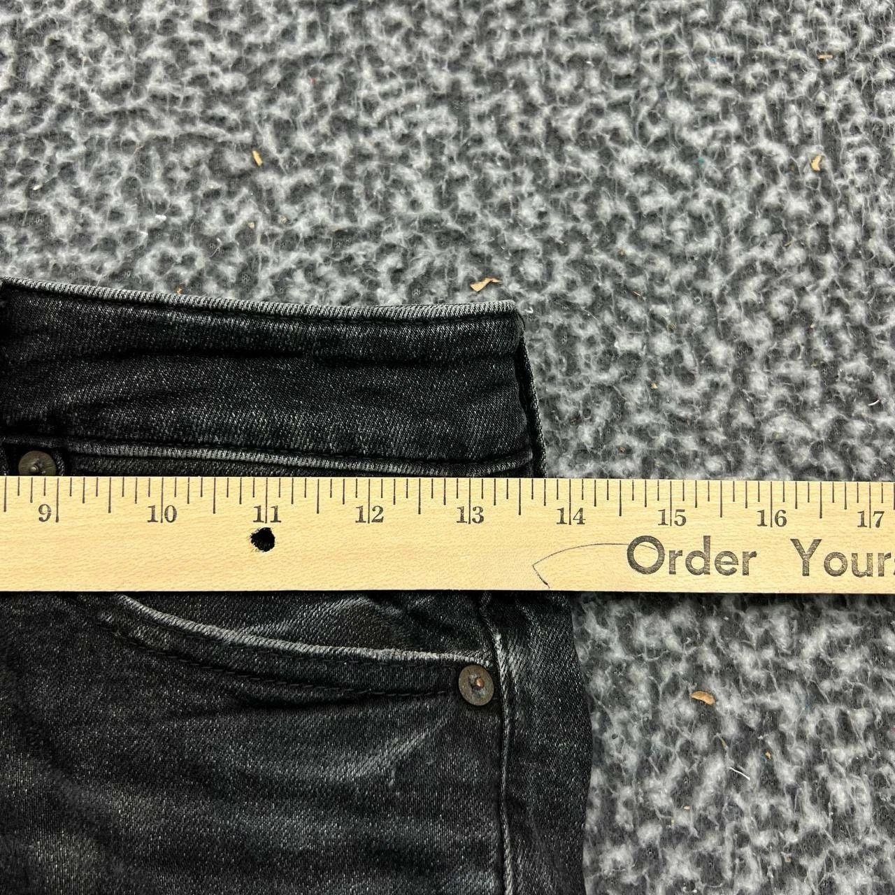 American Eagle Outfitters American Eagle Airflex Jeans Women 26x28 Faded Skinny Denim Size 26" / US 2 / IT 38 - 5 Thumbnail