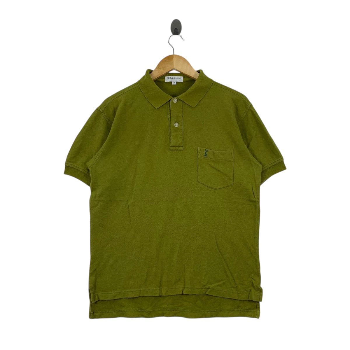 Yves Saint Laurent YvesSaintLaurent YSL Pour Homme French Fashion Polos T-Shirt Size US M / EU 48-50 / 2 - 1 Thumbnail
