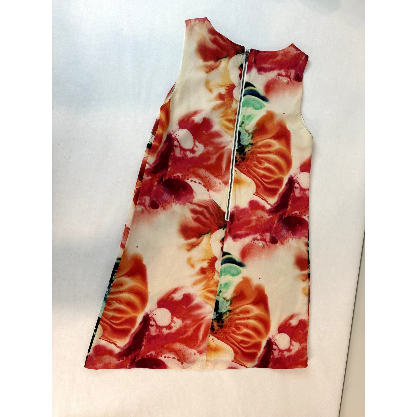 Alice + Olivia Alice & Olivia Dress Silk Shift Spring Floral - Size XS Size XS / US 0-2 / IT 36-38 - 8 Thumbnail