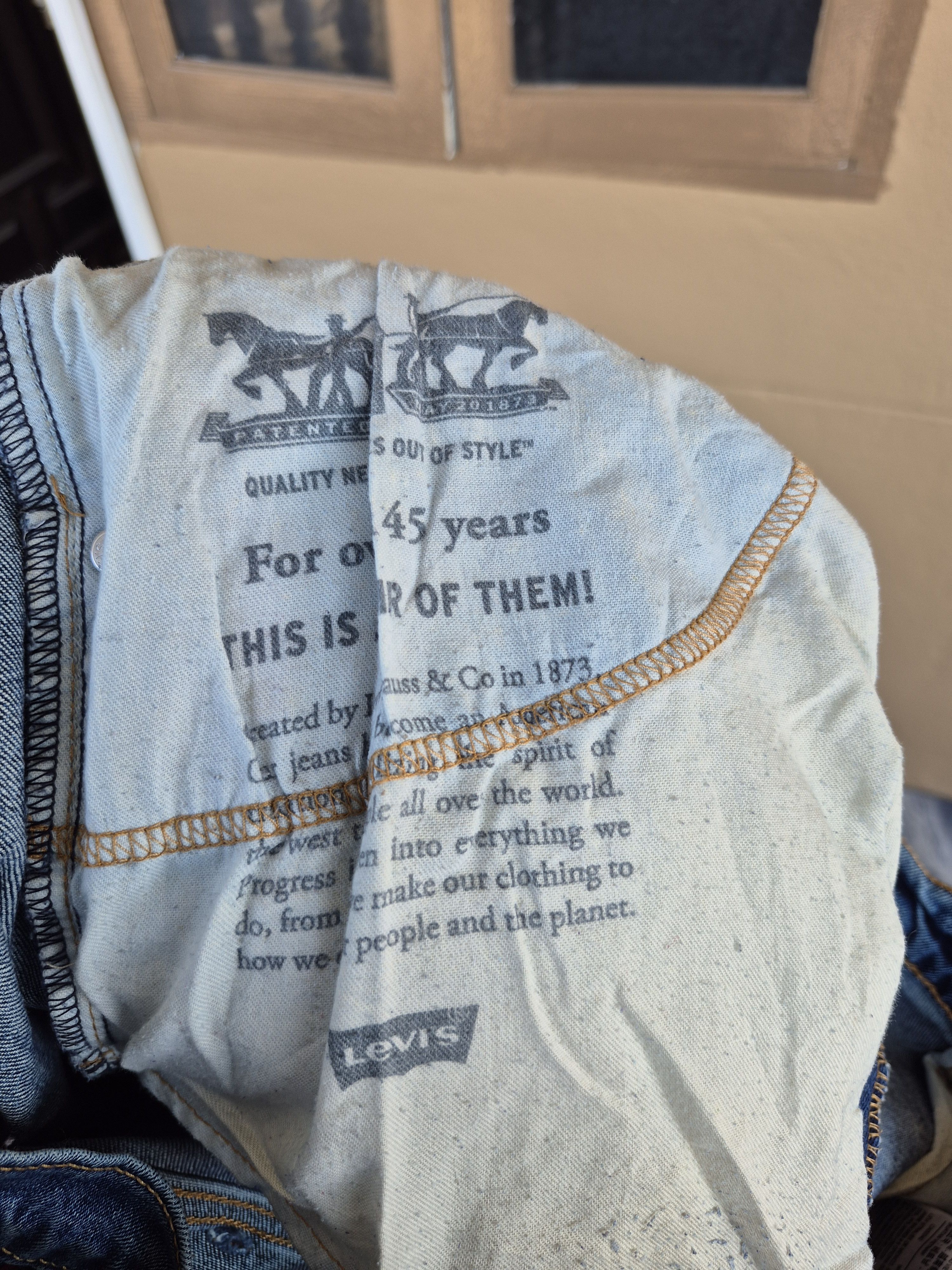 Levi's 🔥 Levis 506 Denim Jeans Size US 44 / EU 60 - 14 Thumbnail
