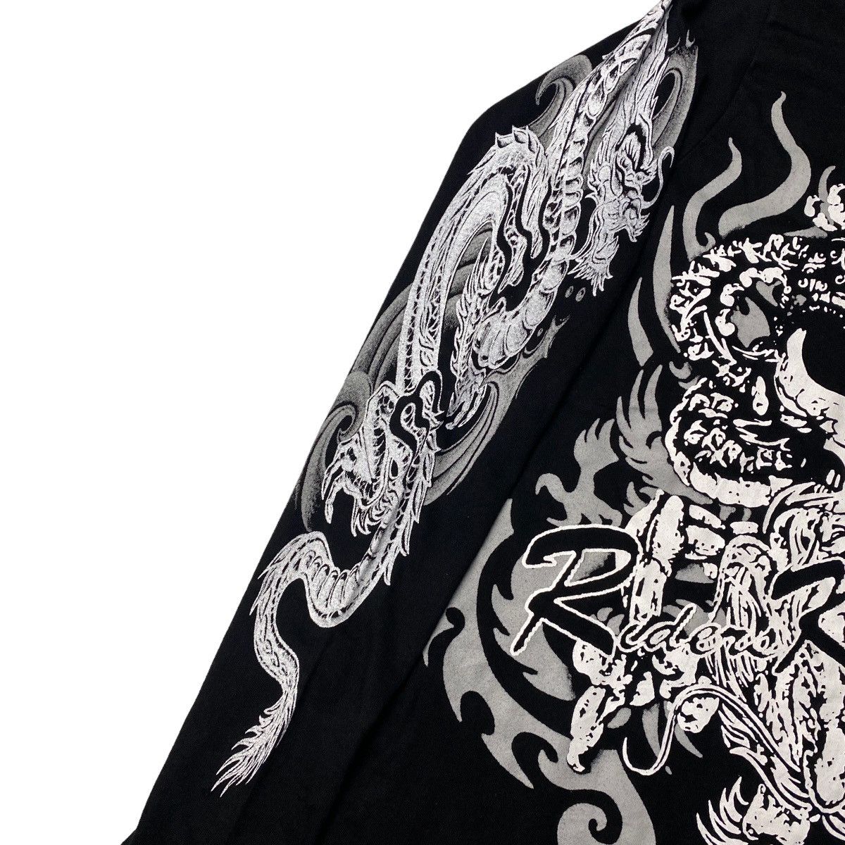 If Six Was Nine 2000's Belstaff Tribal Dragon Skull Riders Size US S / EU 44-46 / 1 - 2 Thumbnail