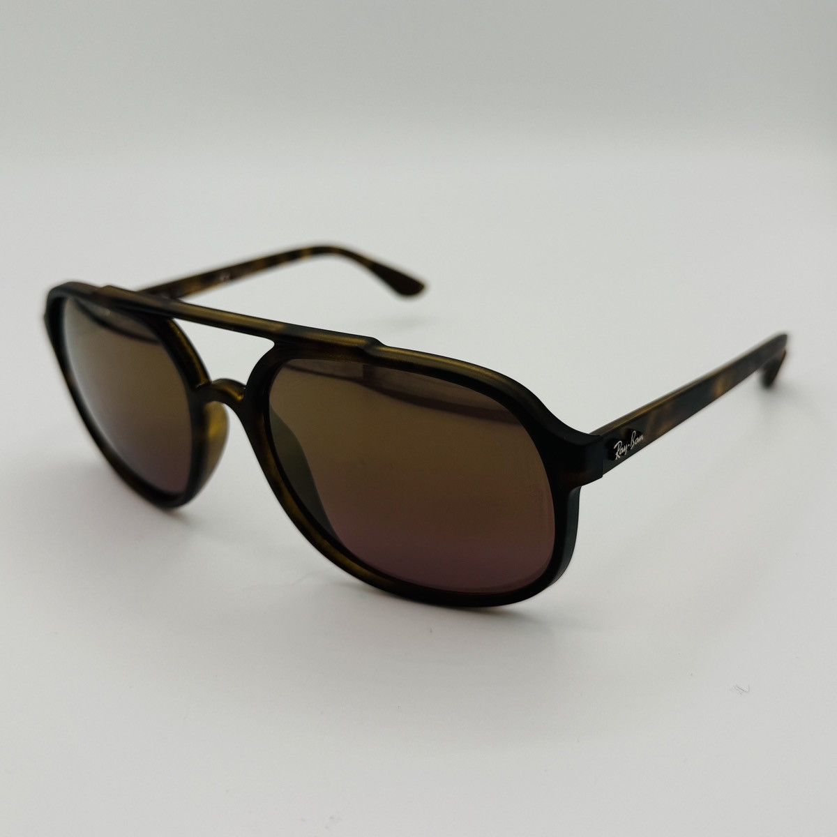RAY BAN Chromance Polarized Tortoise Shell Frame SUNGLASSES