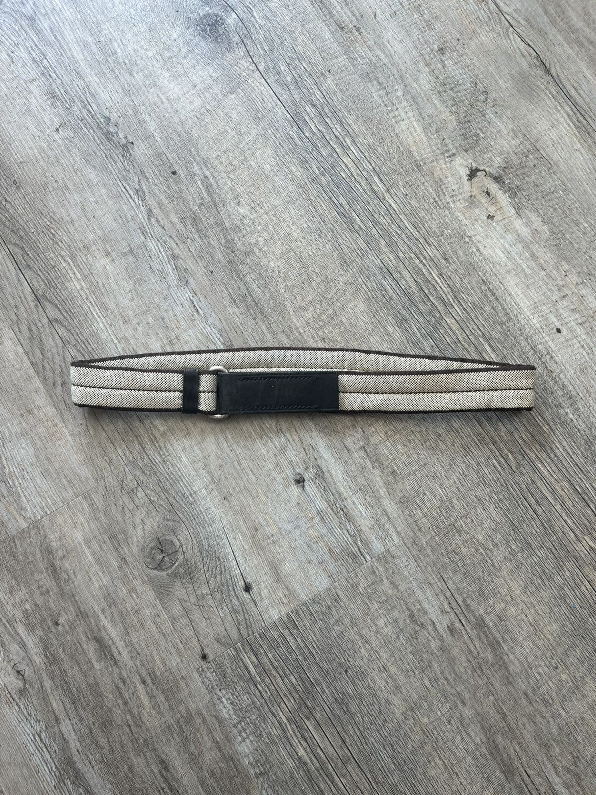 Prada 1999 prada canvas belt Size 32 - 1 Thumbnail