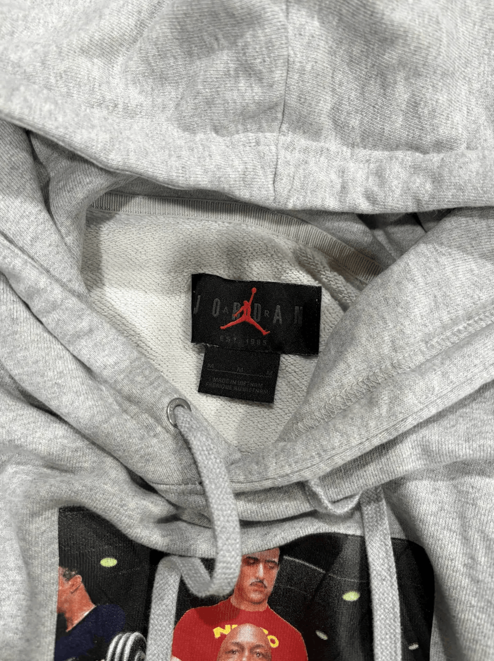 Jordan Brand × Undefeated Jordan x Undefeated Weights Hoodie Heather Grey Size US M / EU 48-50 / 2 - 5 Thumbnail