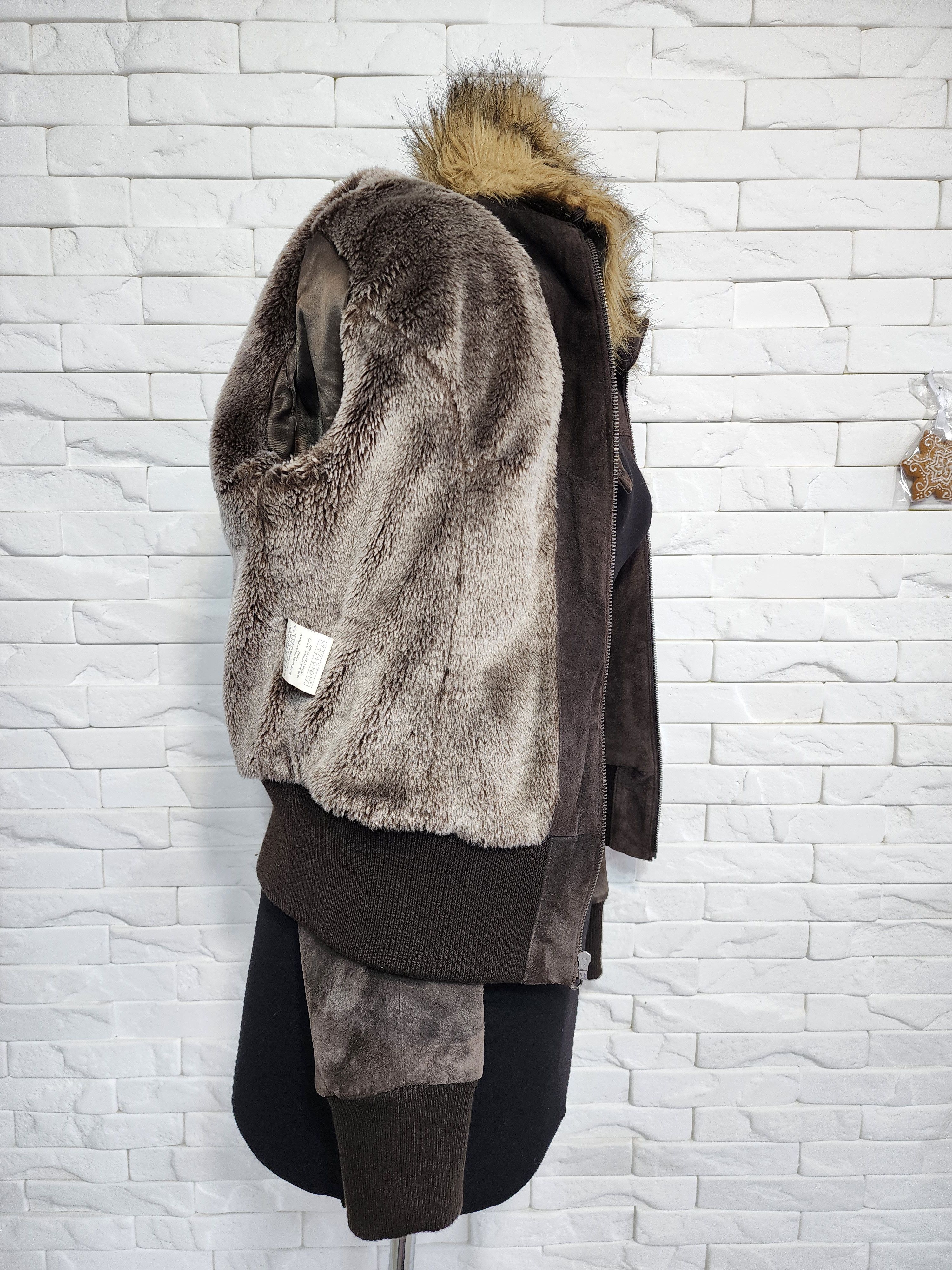 Other Brown Suede Jacket: Women's Classic Bjmber. Size M / US 6-8 / IT 42-44 - 10 Thumbnail