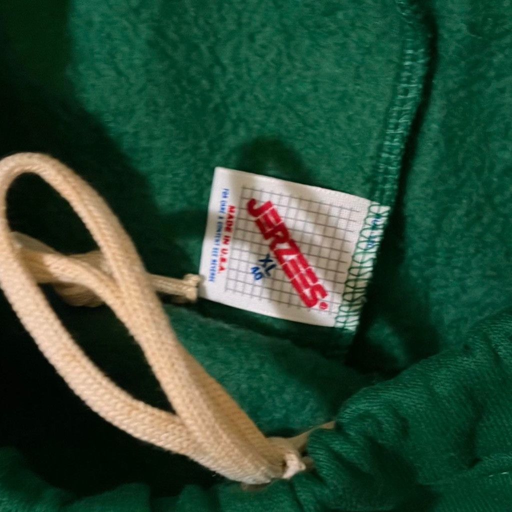 Jerzees Green & yellow vintage 80-90w Hornets sweatpants MADE IN USA Size US 40 / EU 56 - 3 Thumbnail