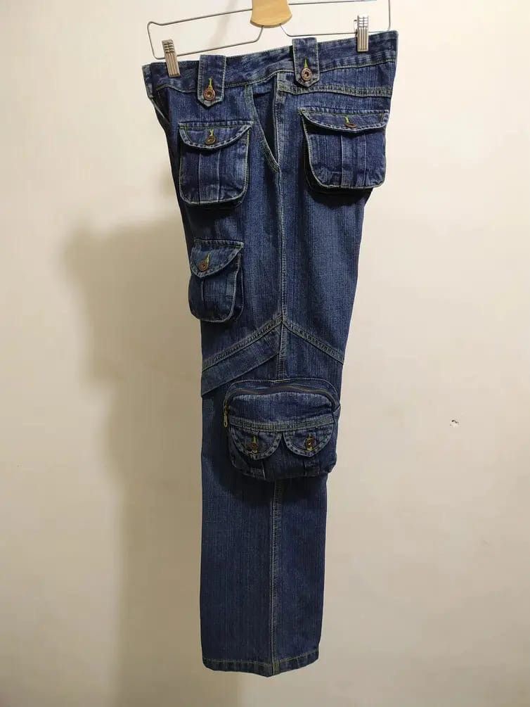 Other Carven Paris Multi Pocket Gas Mask Straight jeans Size US 28 / EU 44 - 10 Thumbnail