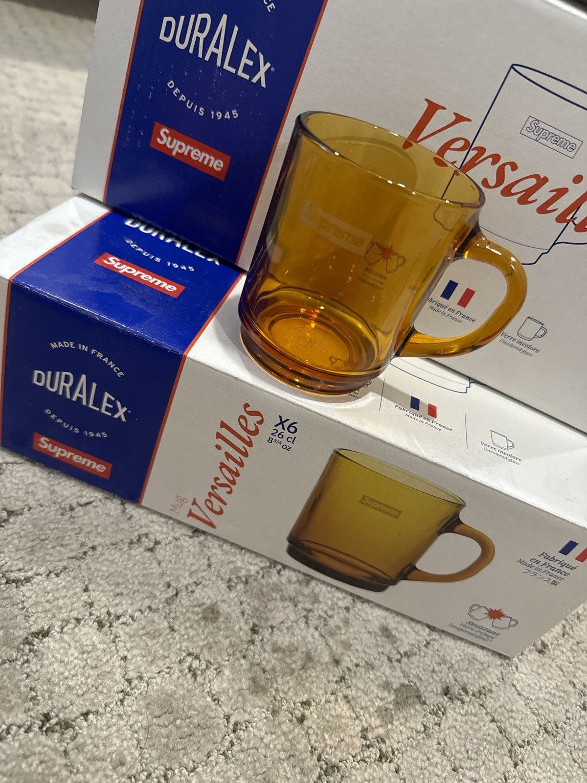Supreme Supreme Duralex Versailles small cups set Size ONE SIZE - 1 Thumbnail