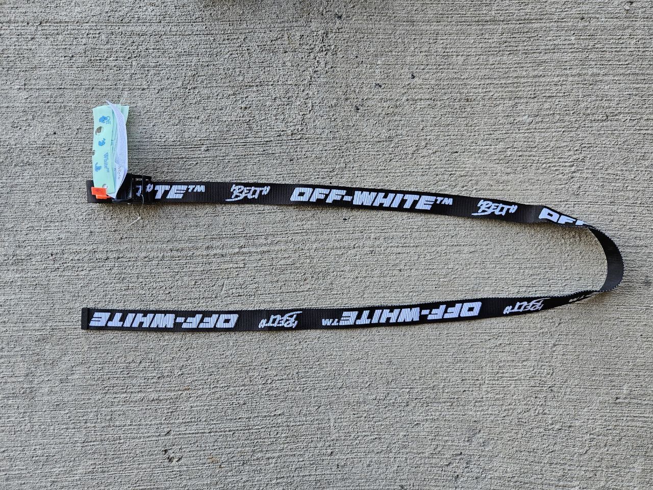 Harrods Off White Off White Harrods Exclusive Beige White Industrial Belt Grailed