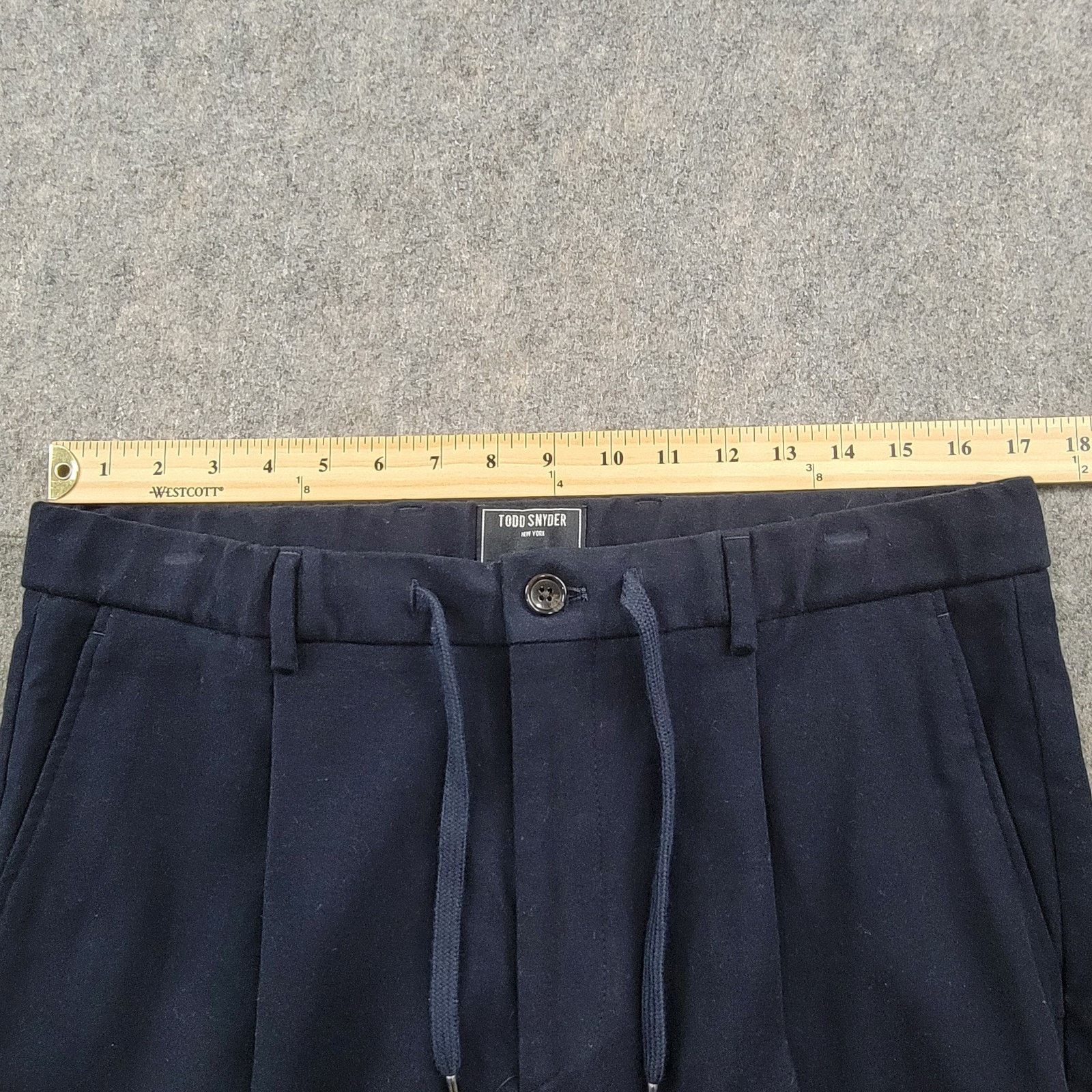 Todd Snyder Todd Snyder Italian Doeskin Madison Trouser Drawstring NWT Size US 34 / EU 50 - 3 Thumbnail