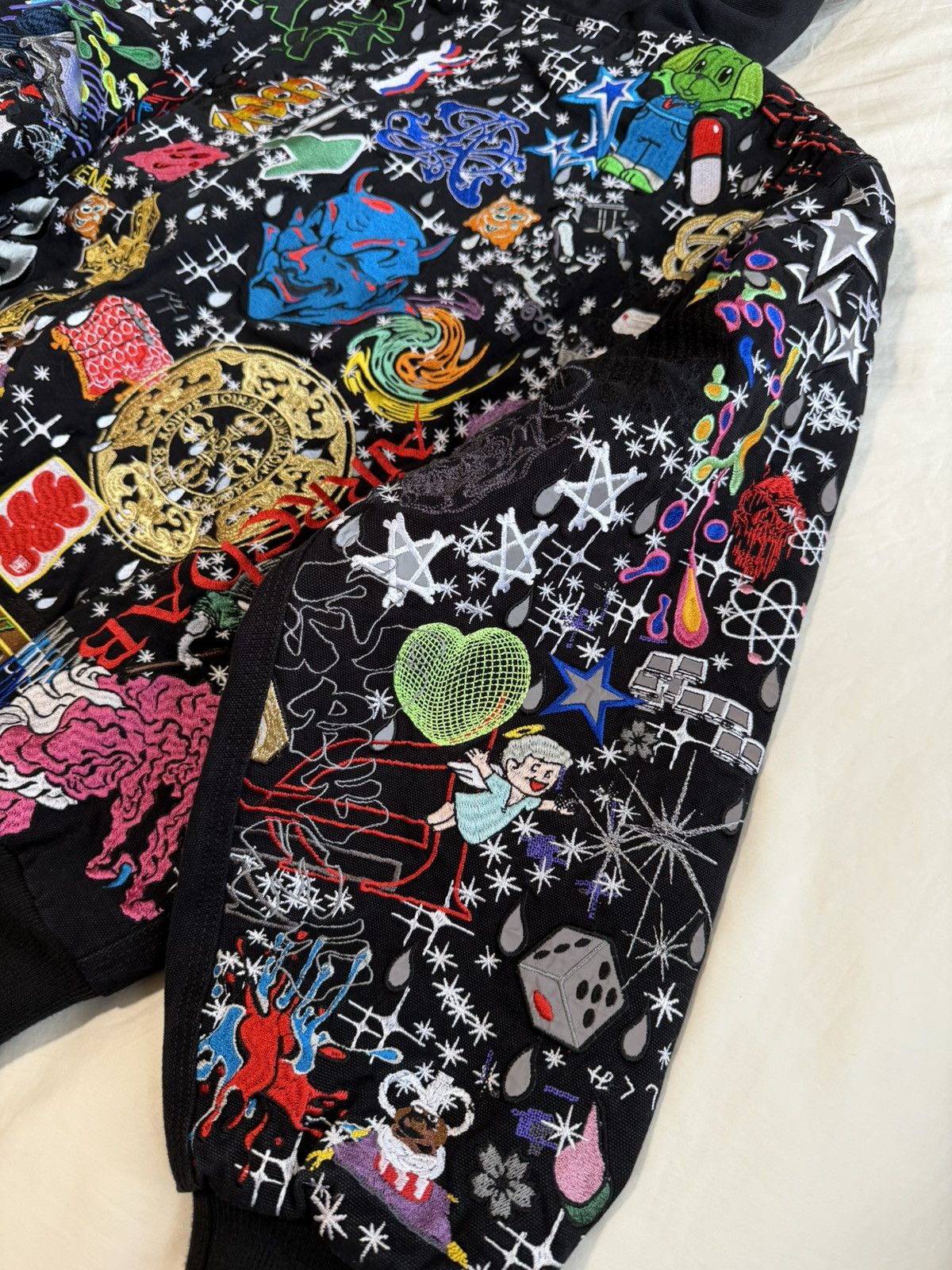 Supreme SS25 AOI Embroidered Hooded Work Jacket Size US M / EU 48-50 / 2 - 4 Thumbnail